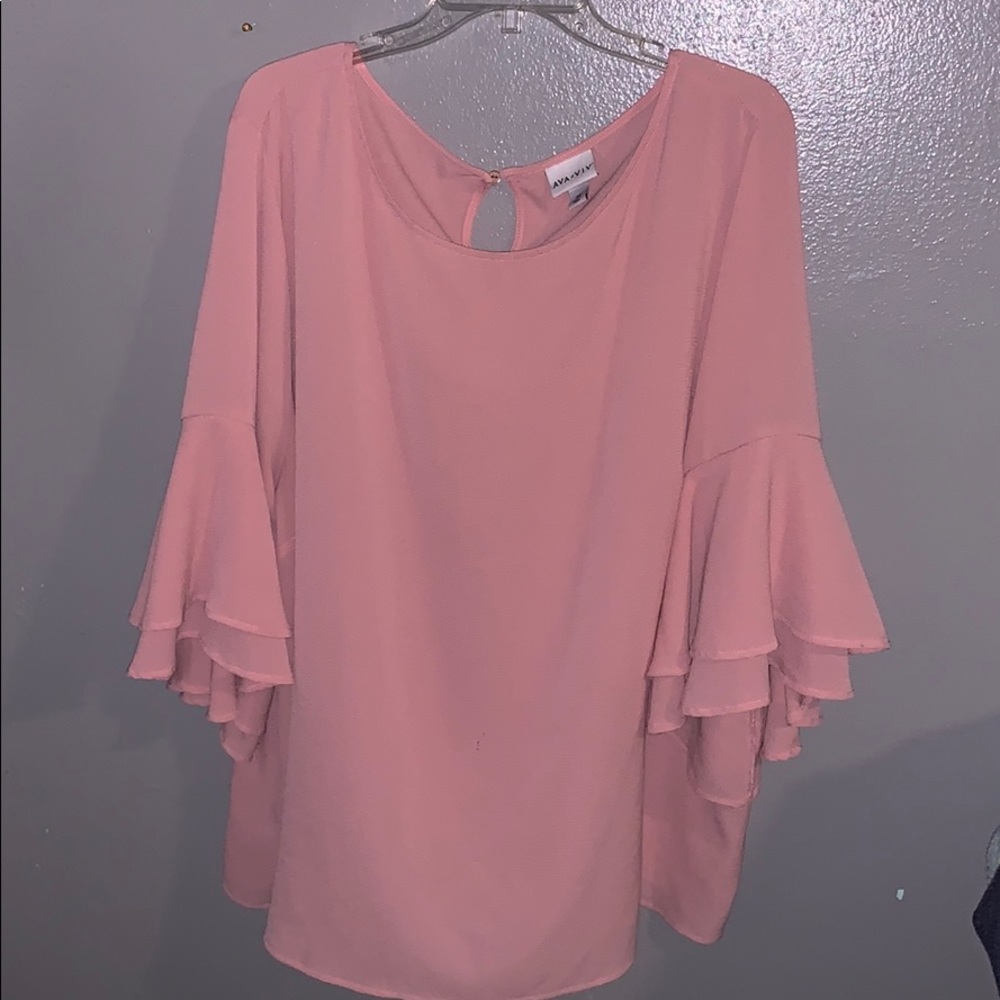 Pink blouse
